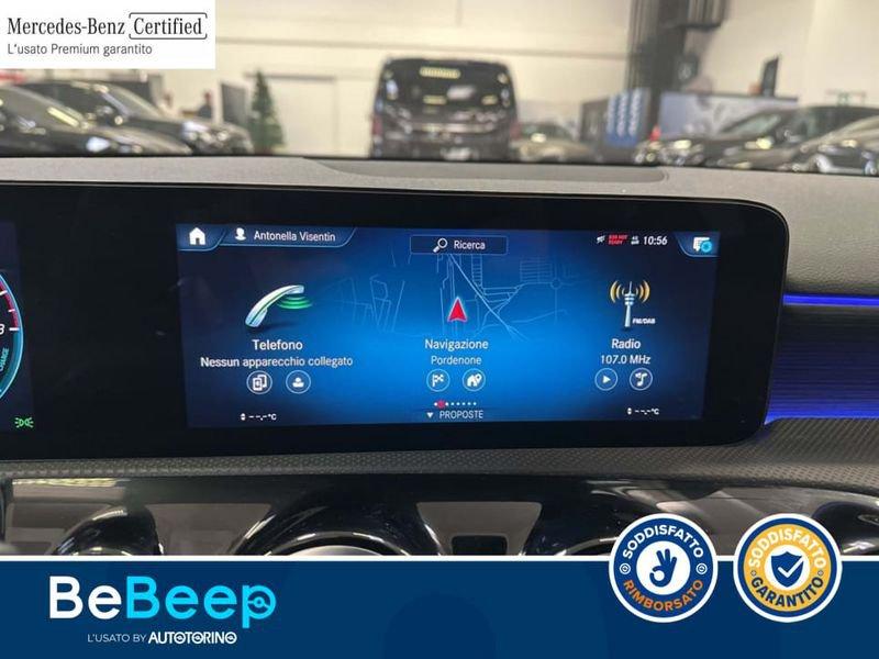 Mercedes-Benz Classe A A 250 E PHEV (EQ-POWER) PREMIUM AUTO