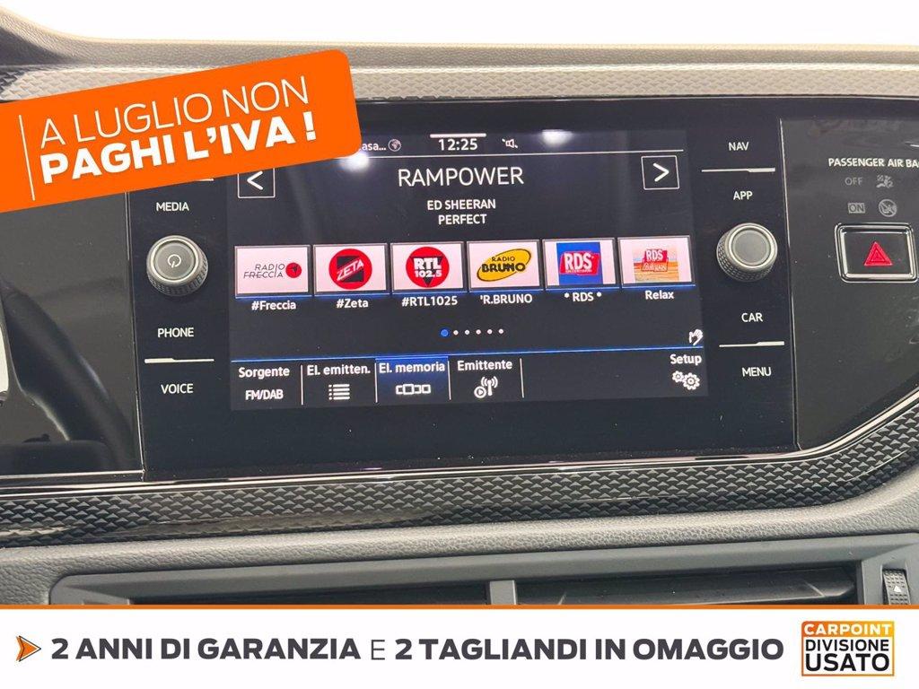 VOLKSWAGEN Taigo 1.0 tsi life 110cv del 2024