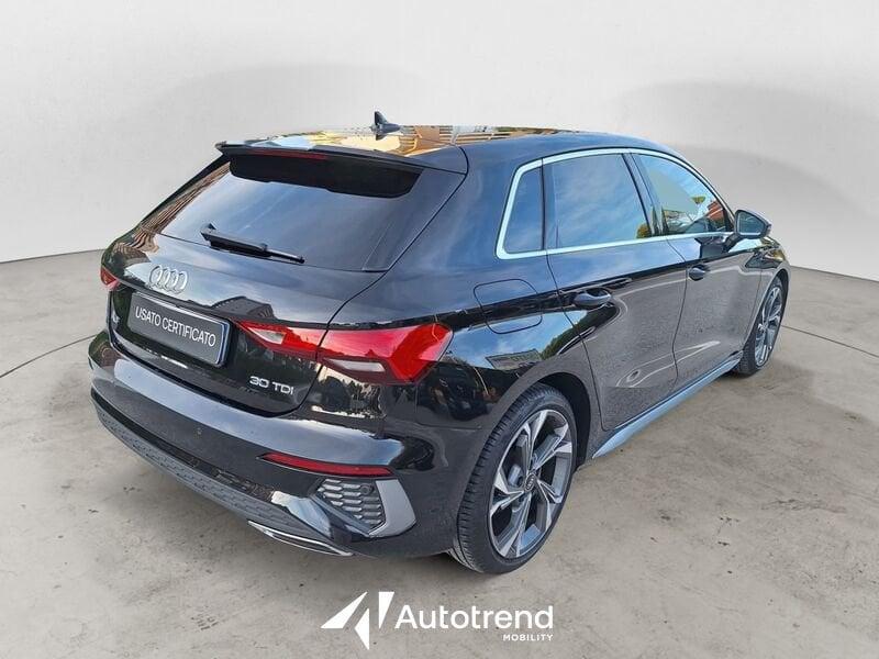 Audi A3 Sportback SPB 30 TDI 116 CV S line edition NAVI LED
