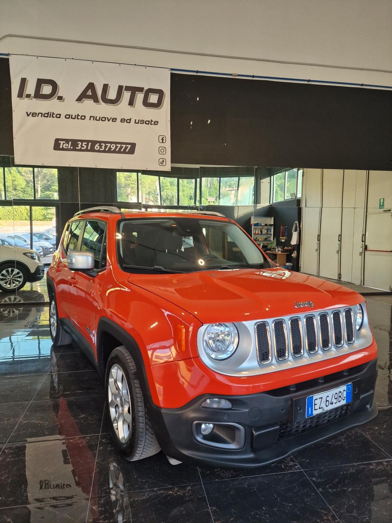 Jeep Renegade 1.6 Mjt 120 CV Limited, 144 mila chilometri