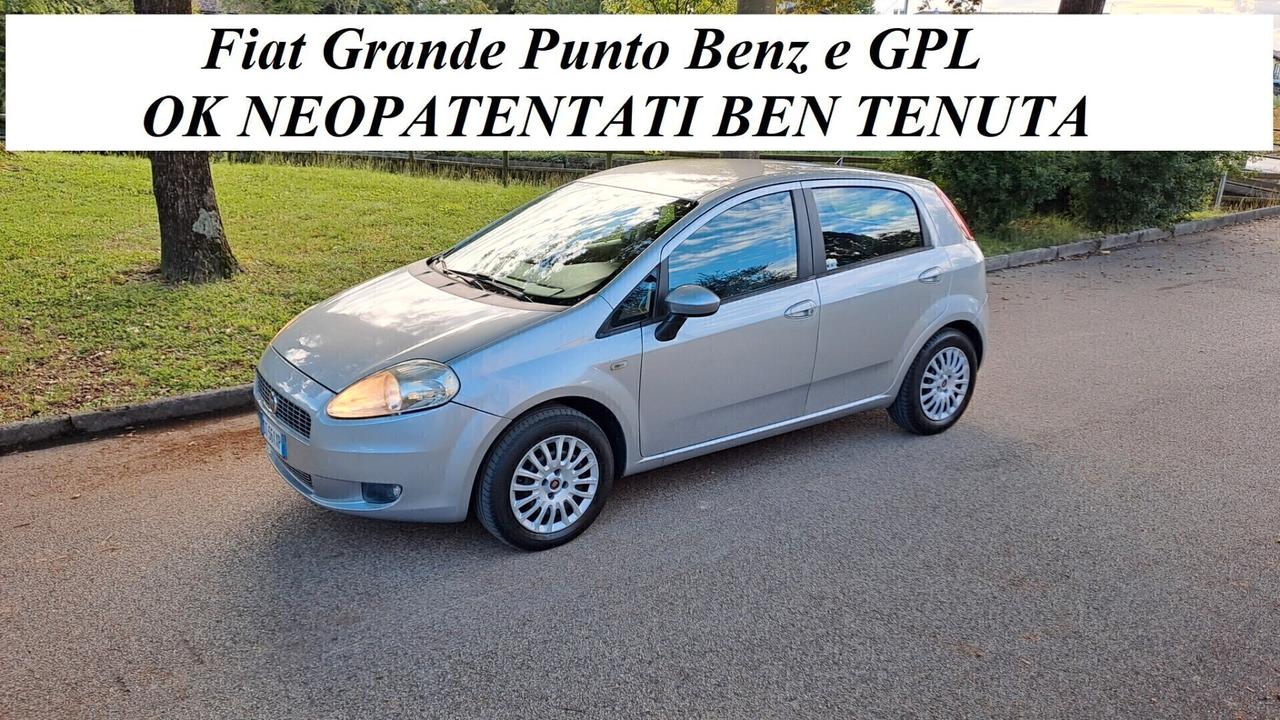 Fiat Grande Punto 1.4 GPL 5 porte OK NEOPATENTATI