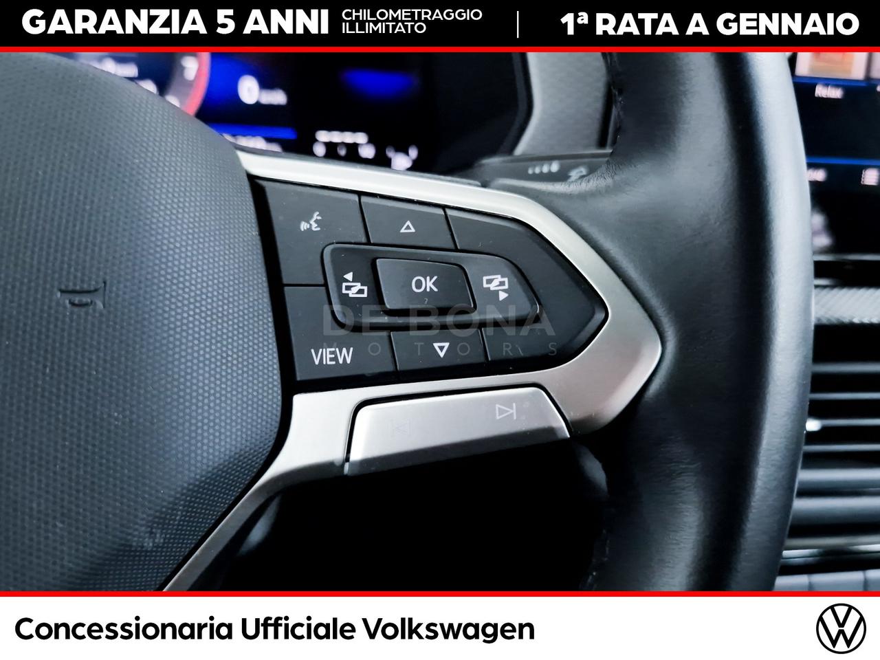 Volkswagen T-Cross 1.0 tsi life 95cv