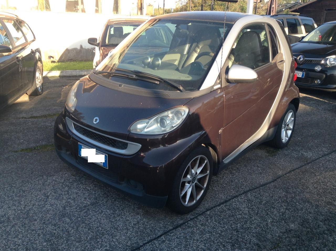 Smart ForTwo 1000 52 kW coupé passion, CERCHI IN LEGA, F1 AL VOLANTE, OROLOGIO & CONTAGIRI, PELLE E TESSUTO!!!!