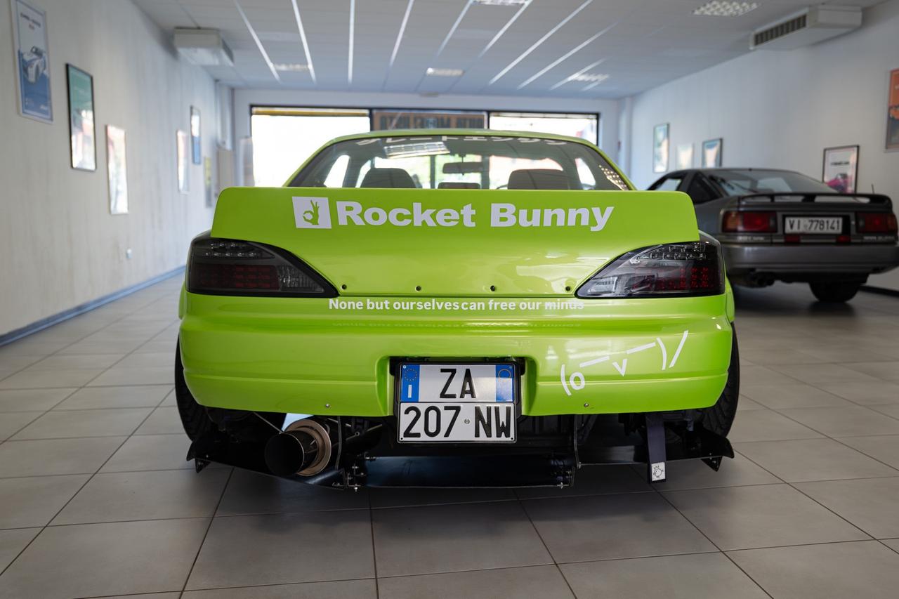 Nissan Silvia S15 Rocket Bunny OMOLOGATA