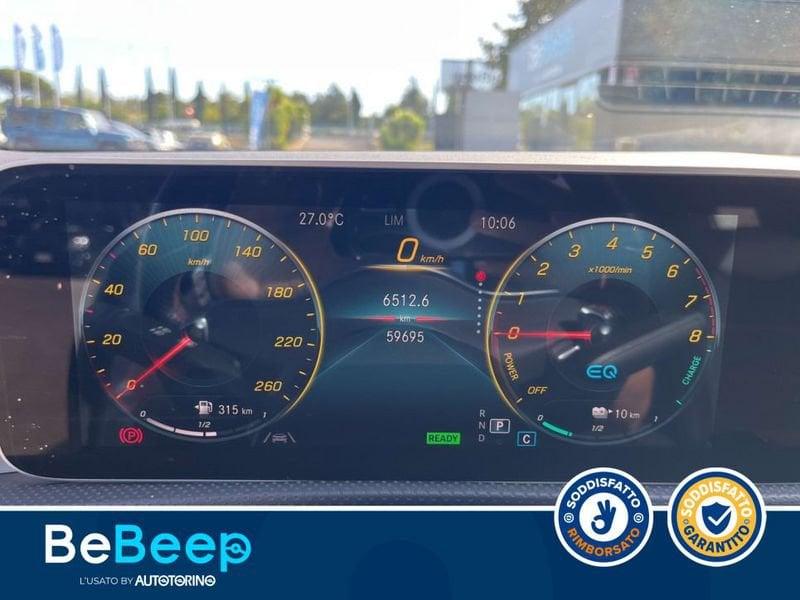 Mercedes-Benz Classe A A 250 E PHEV (EQ-POWER) PREMIUM AUTO