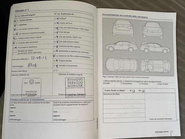 VOLKSWAGEN Polo 1.2 TSI DSG AUTOMATICA Highline OK NEOP POCHI KM