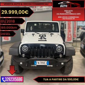 Jeep Wrangler 2.8 CRD DPF Rubicon Auto Soft Top Lungo