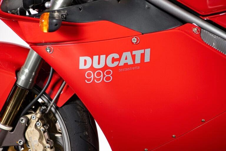 2002 DUCATI 998 TESTASTRETTA - RDS01836