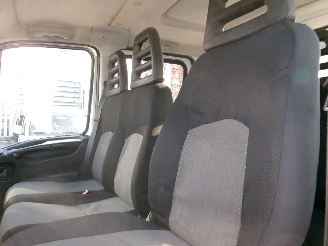 Iveco Daily 35C18 3000 180CV DOPPIA CABINA 7P CASSONE FISSO 3.30 METRI