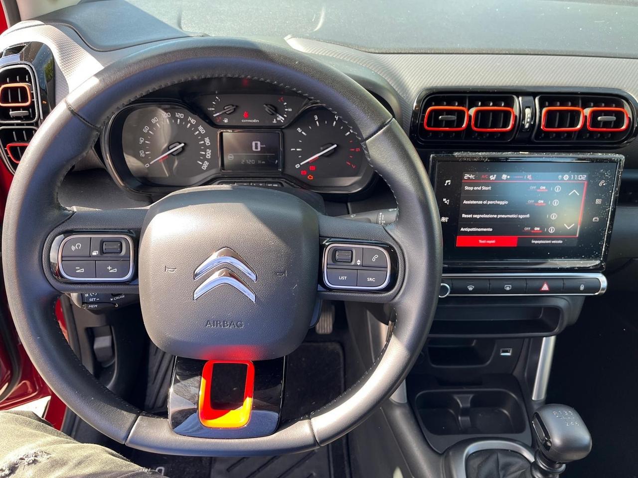 Citroen C3 C3- aircorss 1.2/110cv- gpl- km 60000-2021