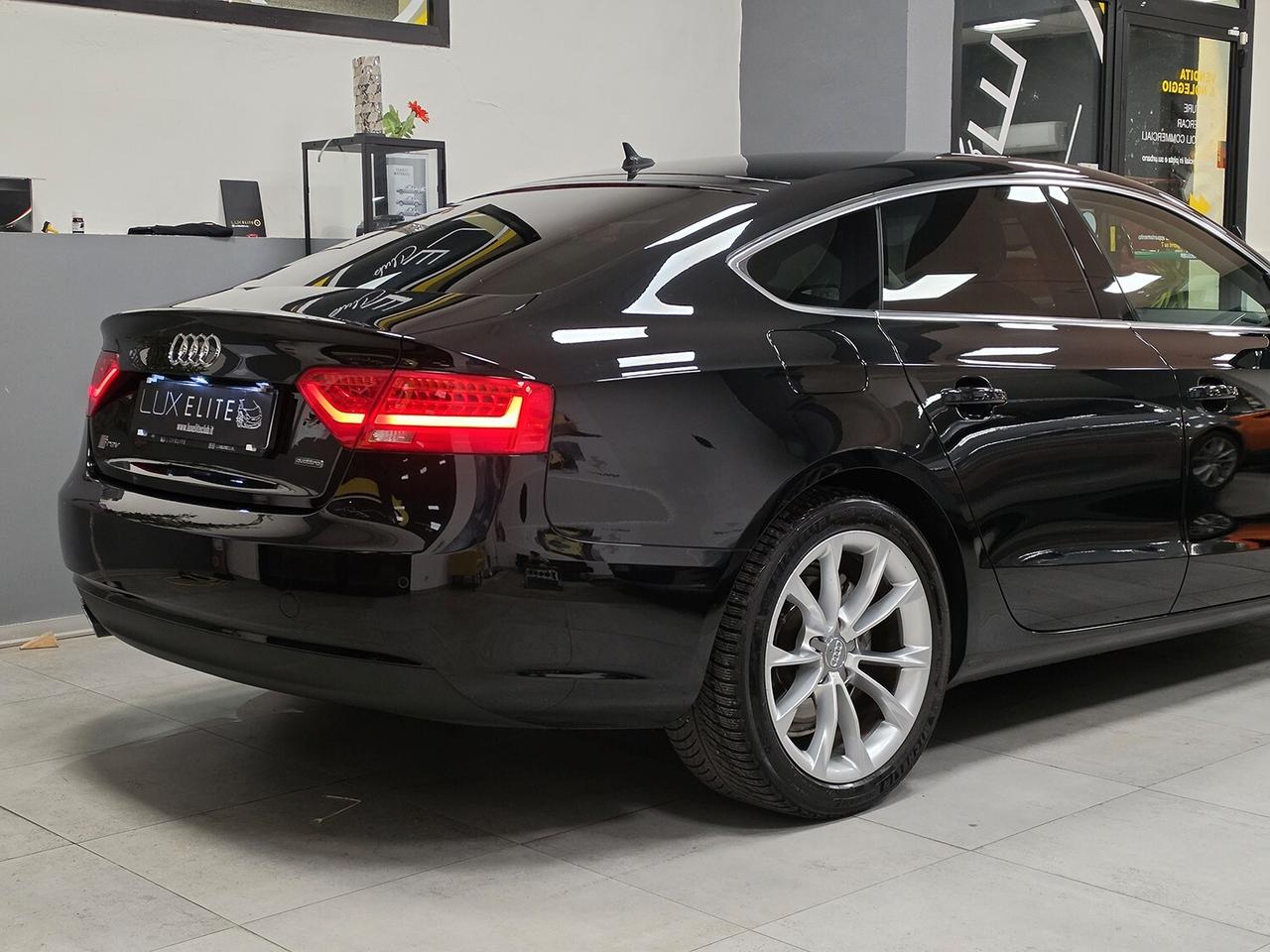 Audi A5 Sportback 2.0 tdi Edition quattro 190cv s-tronic NERO MYTHOS _ UNICO PROPRIETARIO GARANZIA 12 M