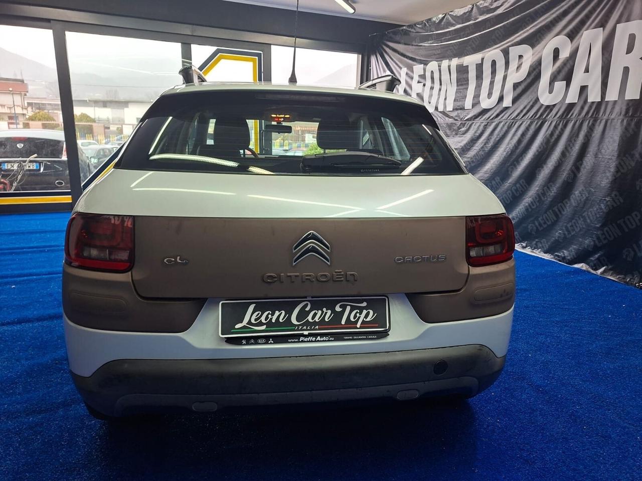 Citroen C4 Cactus tetto in vetro bianco perlato full