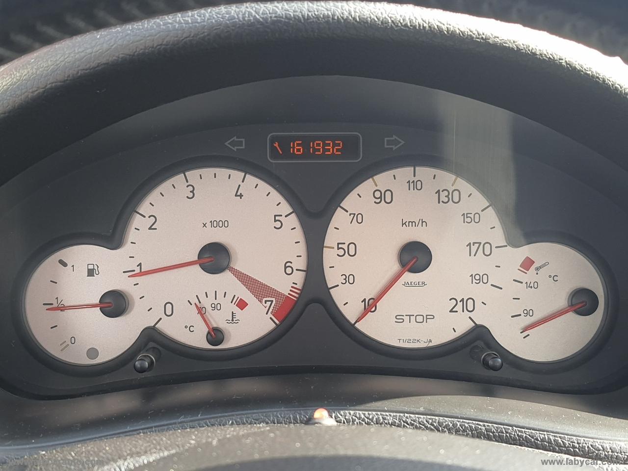 PEUGEOT 206 1.6 16V CC