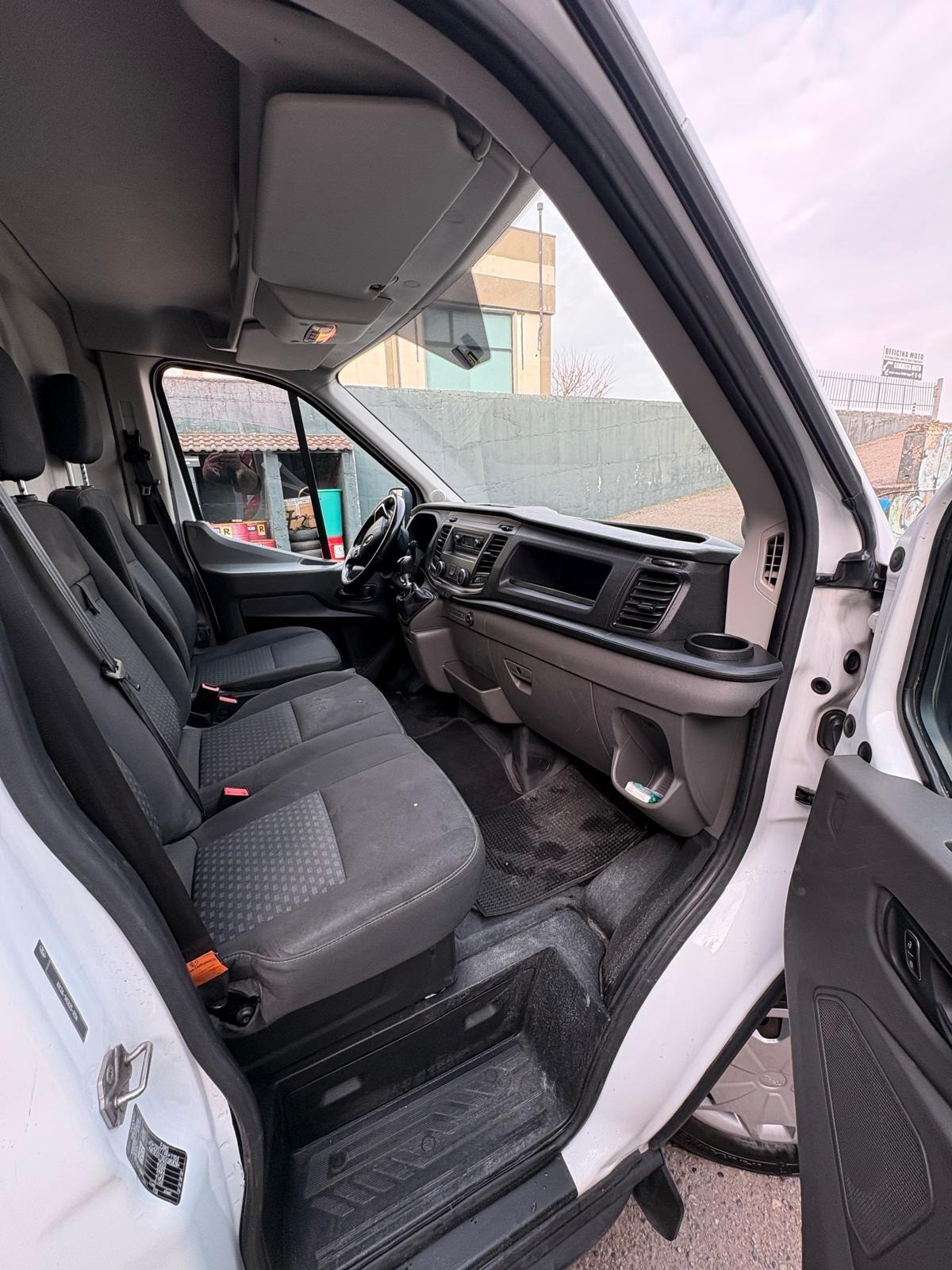 FORD TRANSIT 2,0 TDCI-EOBLUE HYBRID 2020- EURO 6D- GANCIO TRAINO