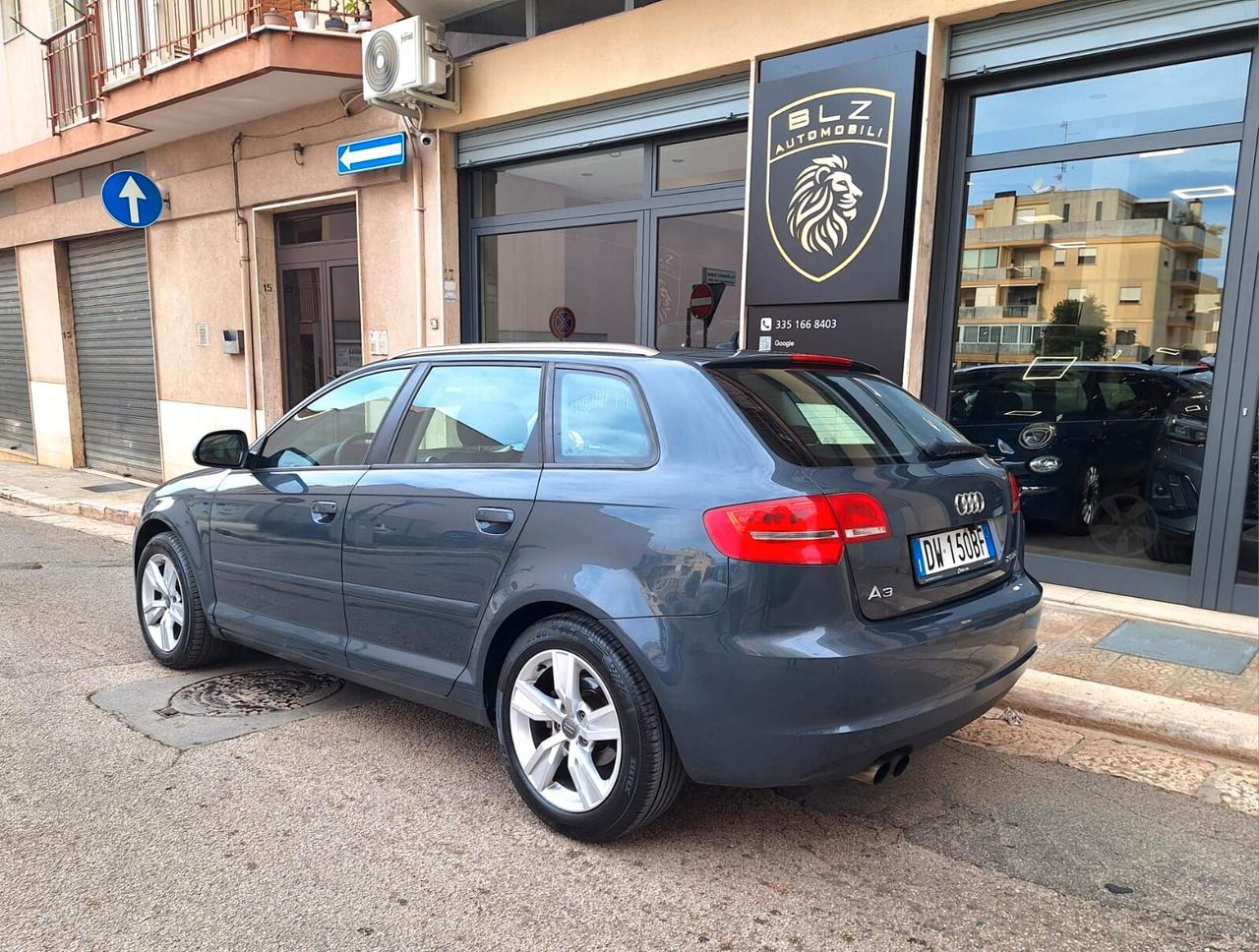 Audi A3 SPB 2.0 TDI 170 CV F.AP. S tronic Attraction