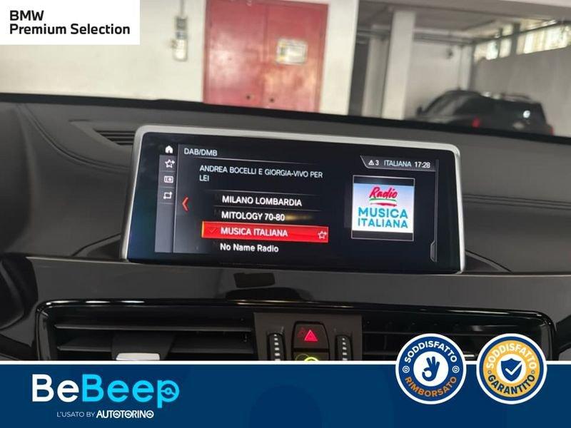 BMW X1 SDRIVE18D XLINE PLUS AUTO