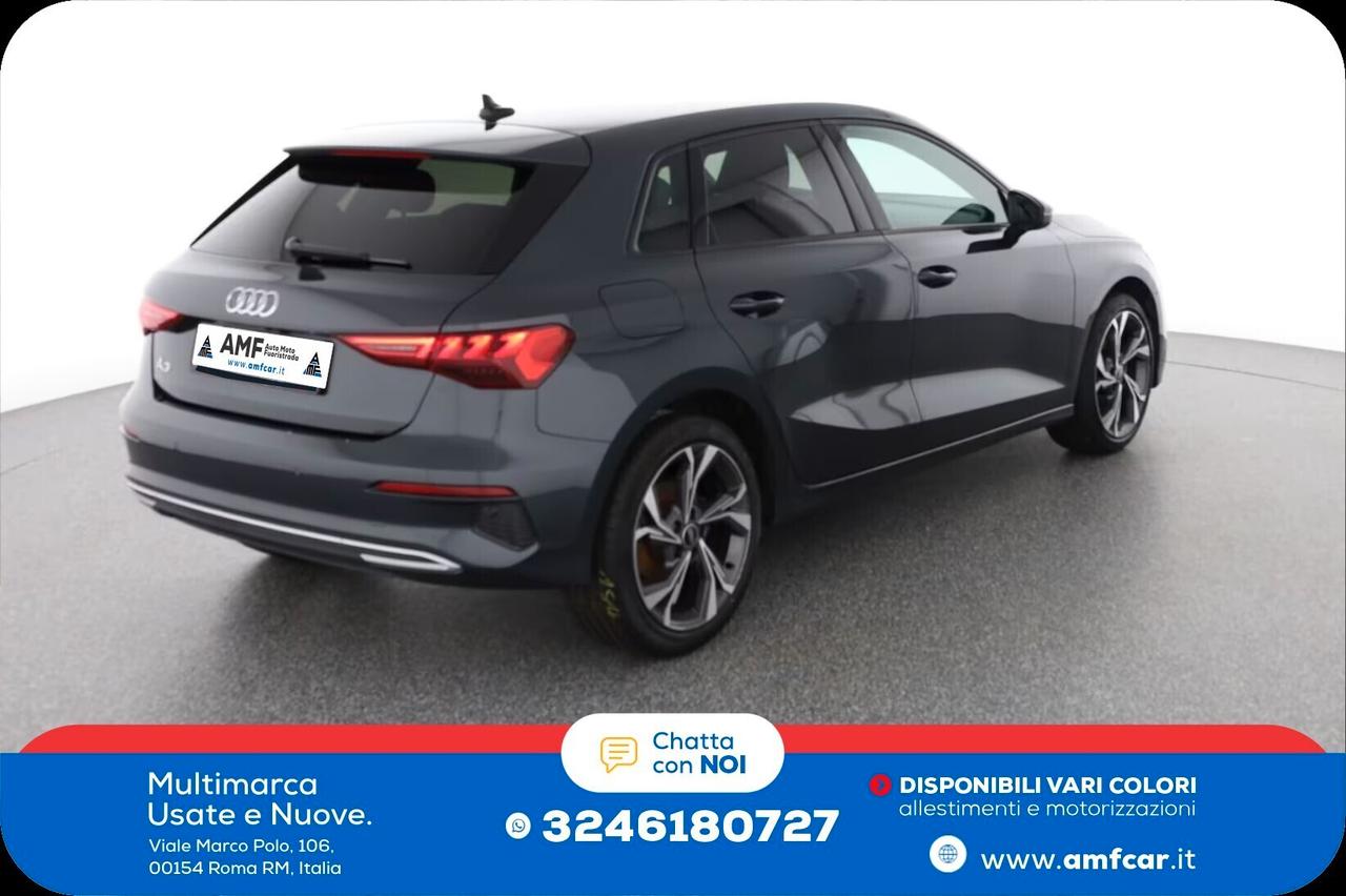 Audi A3 SPB 40 TFSI e S tronic S line