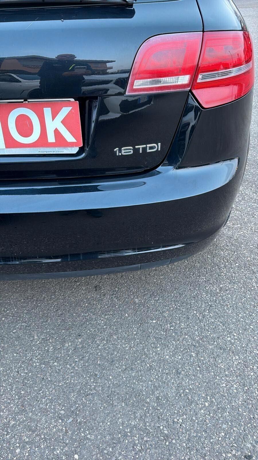 AUDI A3 SPORTBACK 1.6 TDI 105 CV FULL OPTIONAL