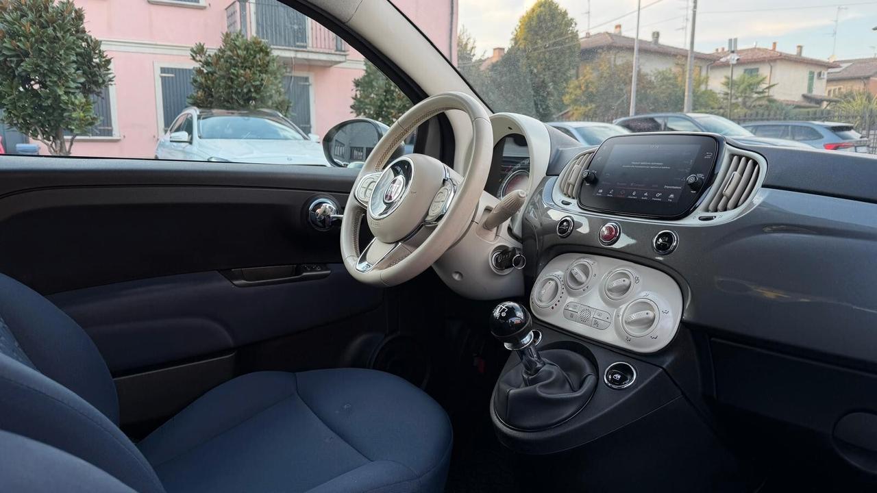 FIAT 500 1.0 HYBRID 70 CV - CRUISE CONTROL, NEOPATENTATI