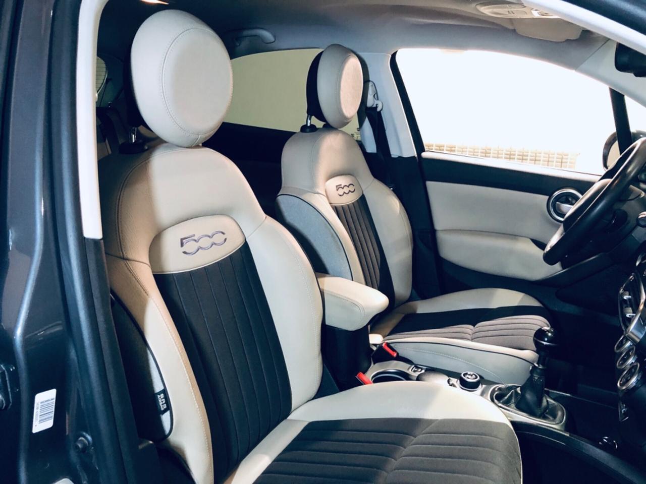 Fiat 500X 1.6 MultiJet 120 CV Lounge pelle