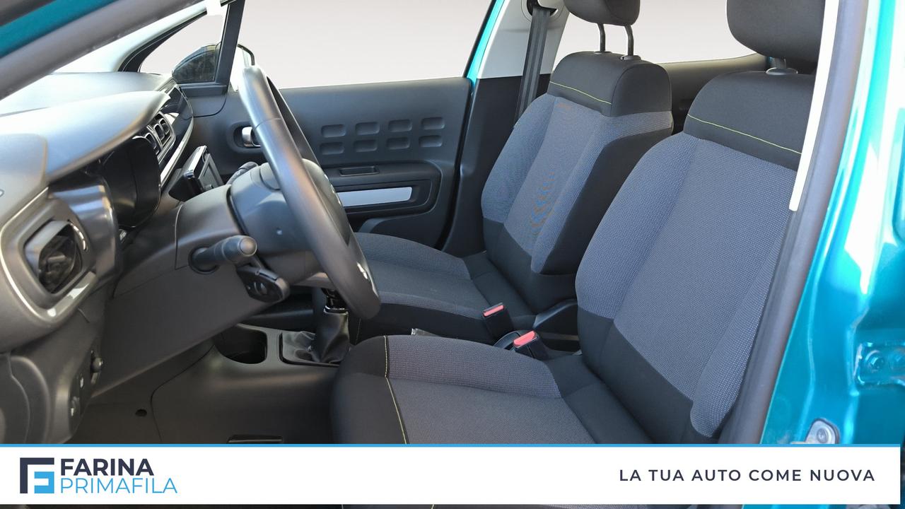 CITROEN C3 III 2017 - C3 1.2 puretech Feel s&s 83cv neopatentati my20