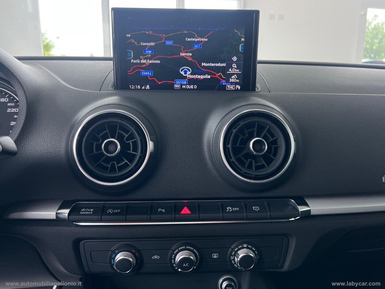 AUDI A3 SPB 2.0 TDI 150 CV STRONIC BUSINESS - 2018