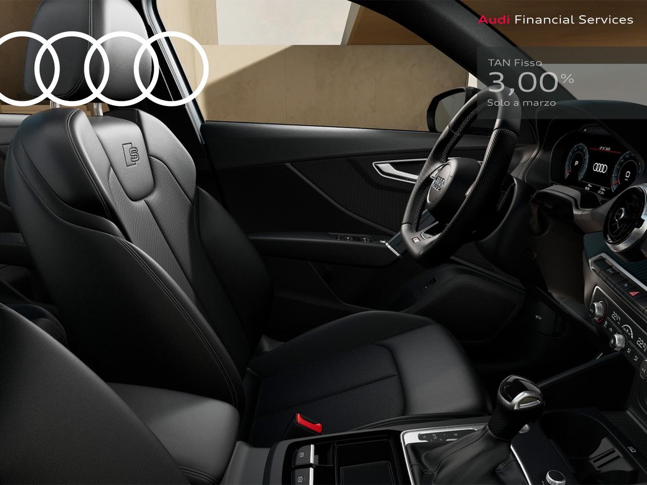 Audi Q2 40 2.0 tfsi identity black quattro s-tronic