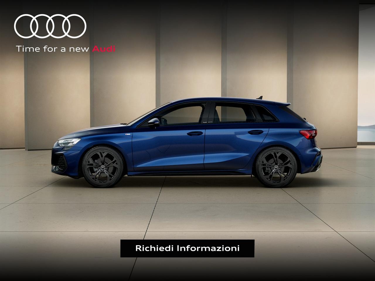 Audi A3 sportback 1.5 tfsi mhev s line edition 150cv s-tronic