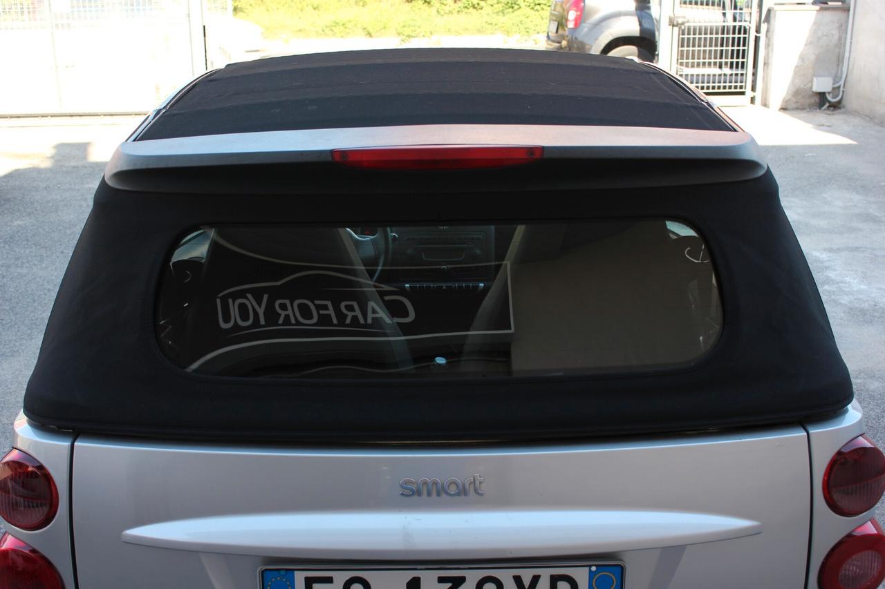 smart forTwo *PREZZO VERO* CABRIO 1.0 mhd 71cv CRONO TAGLIANDI MERCEDES SERVOSTERZO GARANZIA 12 MESI