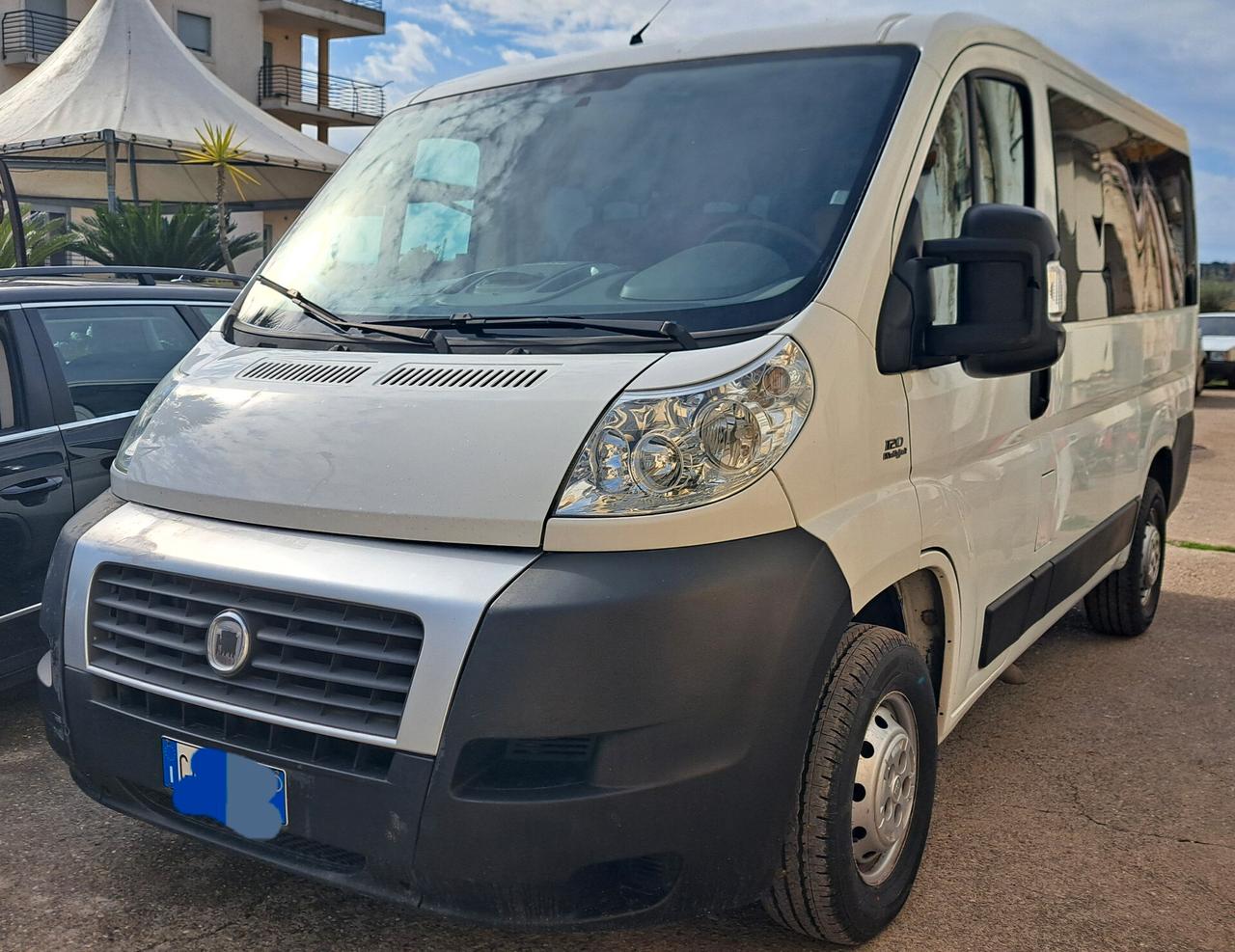 Fiat Ducato 33 2.3 MJT PC-TN Furgone Vetrato 9 POSTI