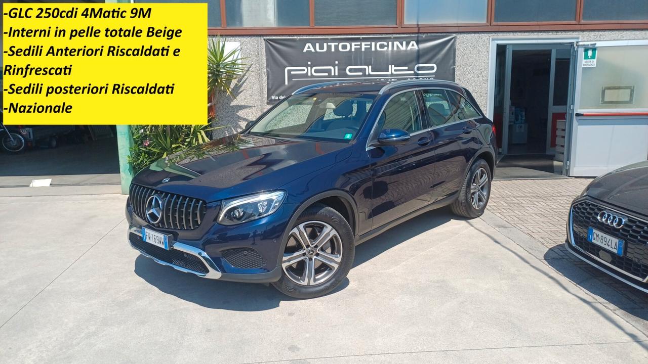 Mercedes-benz GLC 250 d 4Matic Sport IVA ESPOSTA