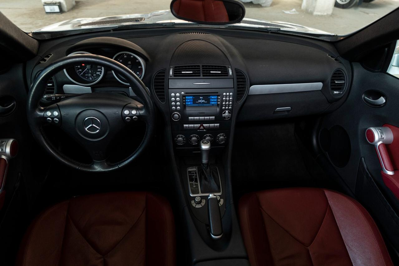 Mercedes-benz SLK V6 272Cv 7G-tronic - Selleria pelle rosso cartier Cerchi in lega AMG 19'