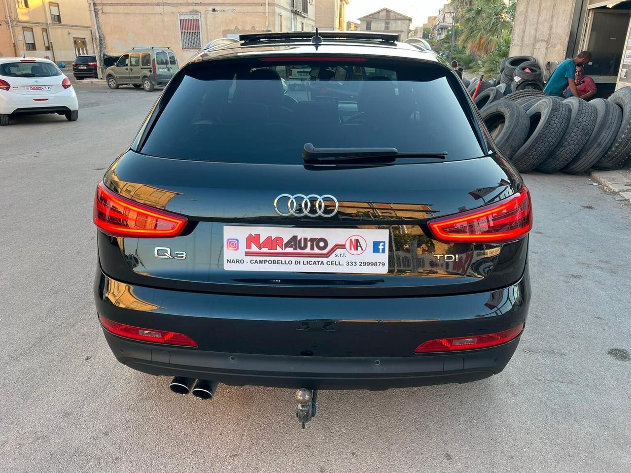 Audi Q3 2.0 TDI 140CV TETTO PANORAMICO APRIBILE