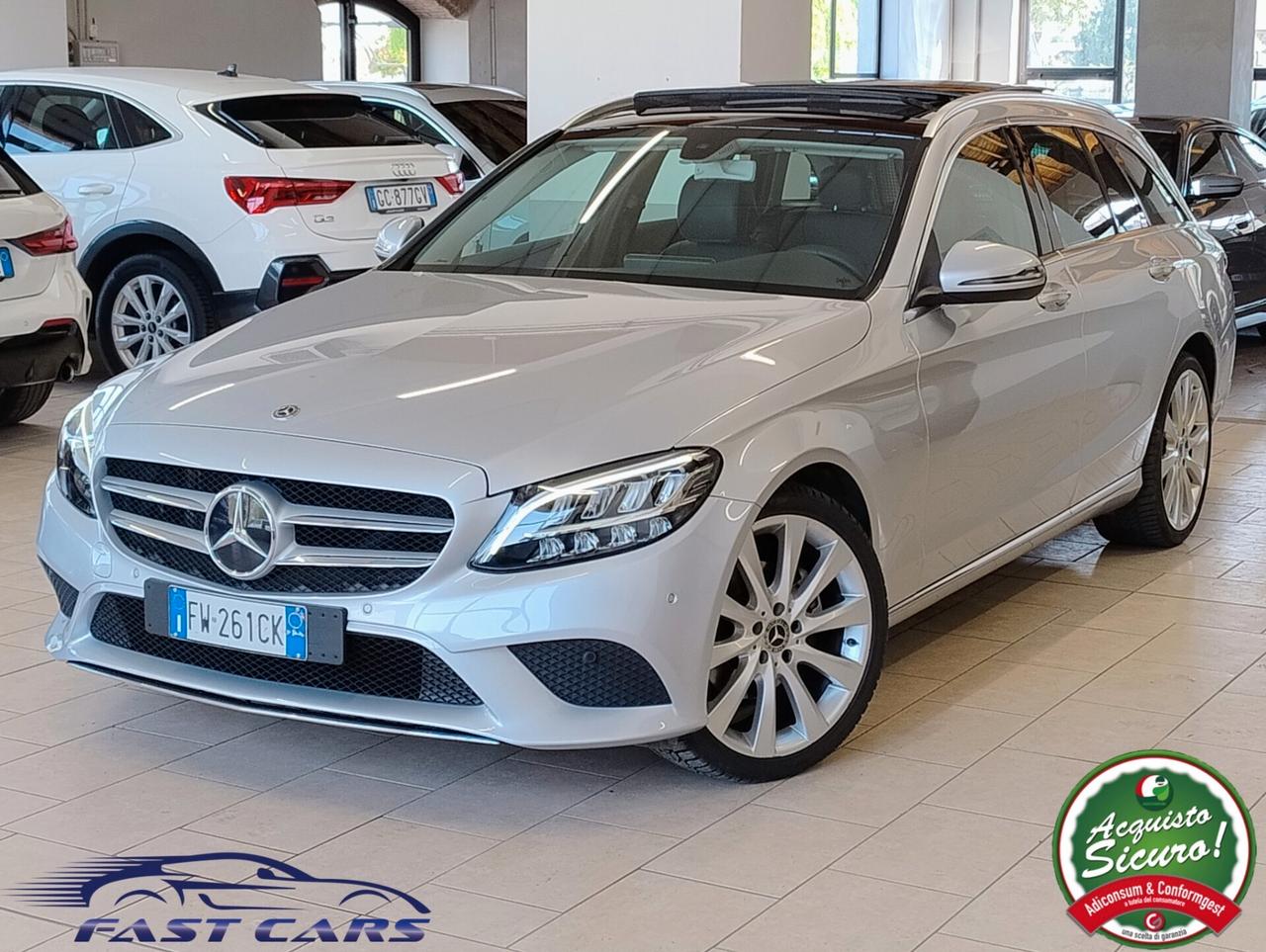 MERCEDES C220 d S.W. Auto Sport PLUS - TETTO RADICA SEDILI SPORTIVI