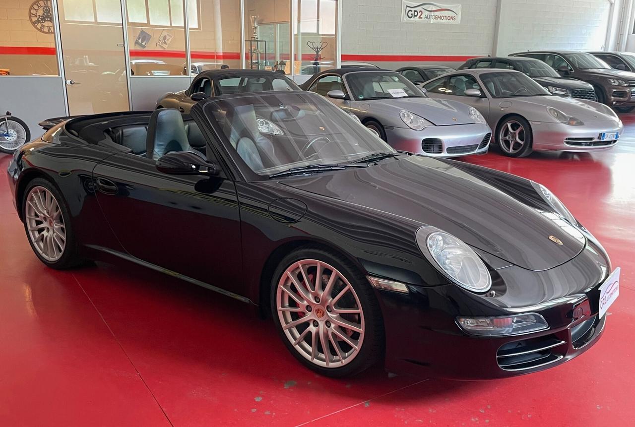 Porsche 911 997 CARRERA S CABRIO 3.8 355cv MANUALE book completo