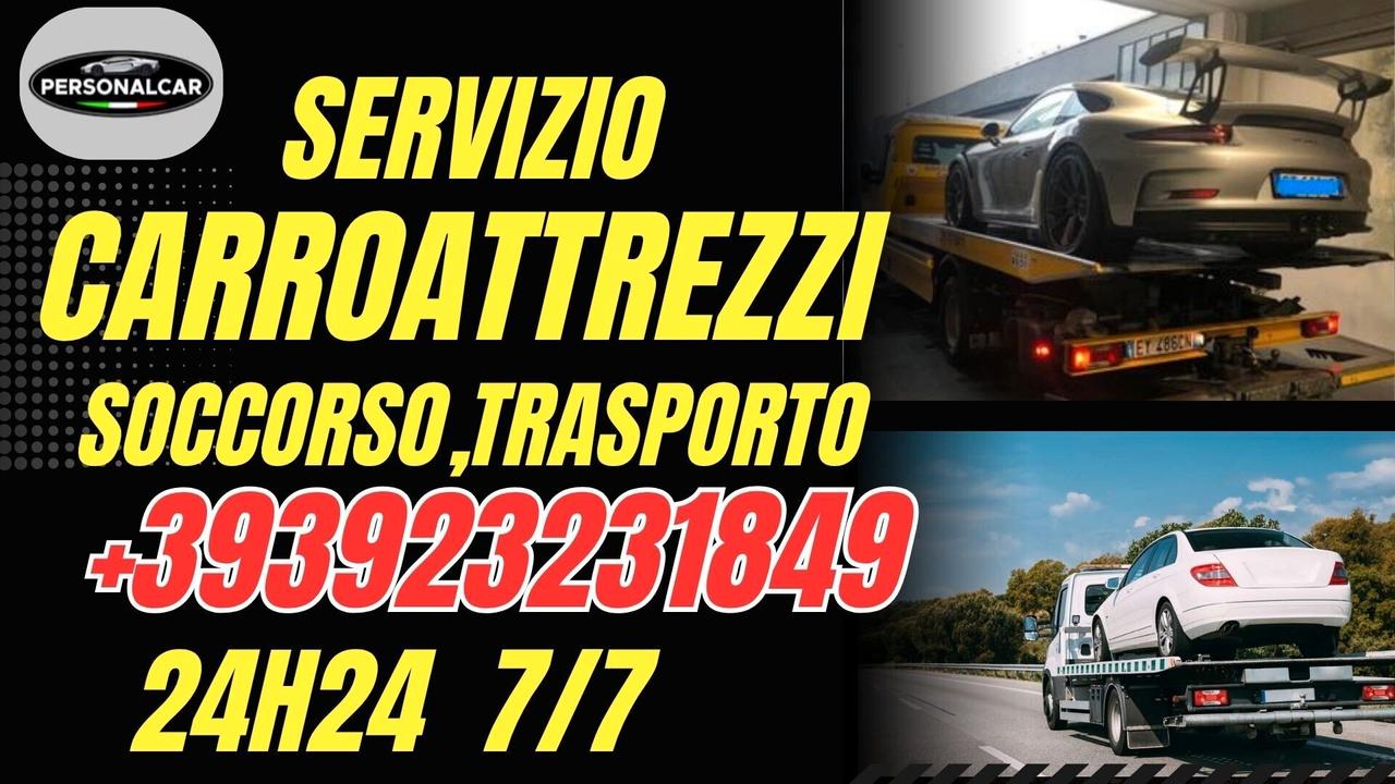 SERVIZIO Carroattrezzi soccorso stradale trasporto auto