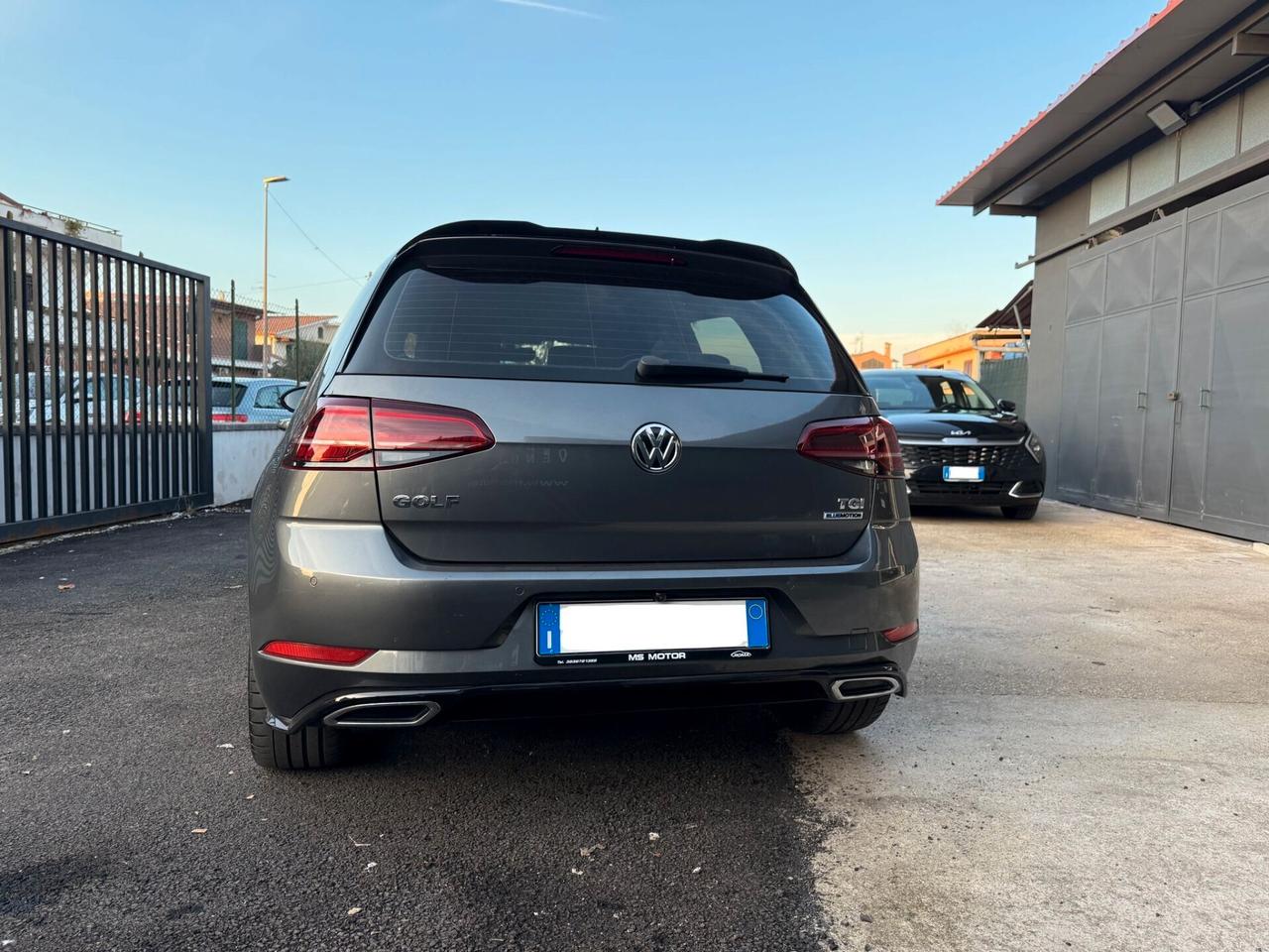 VW Golf 7.5 Rline 1.4 TGI 110cv metano