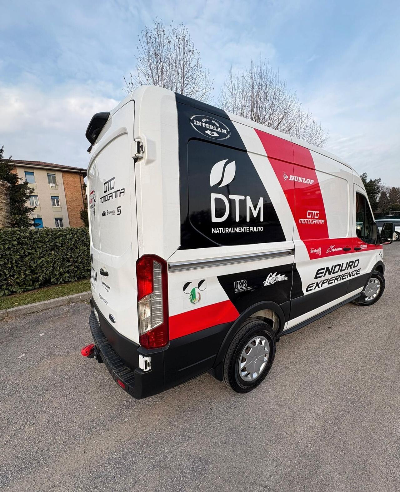 FORD TRANSIT 2,0 TDCI-EOBLUE HYBRID 2020- EURO 6D- GANCIO TRAINO