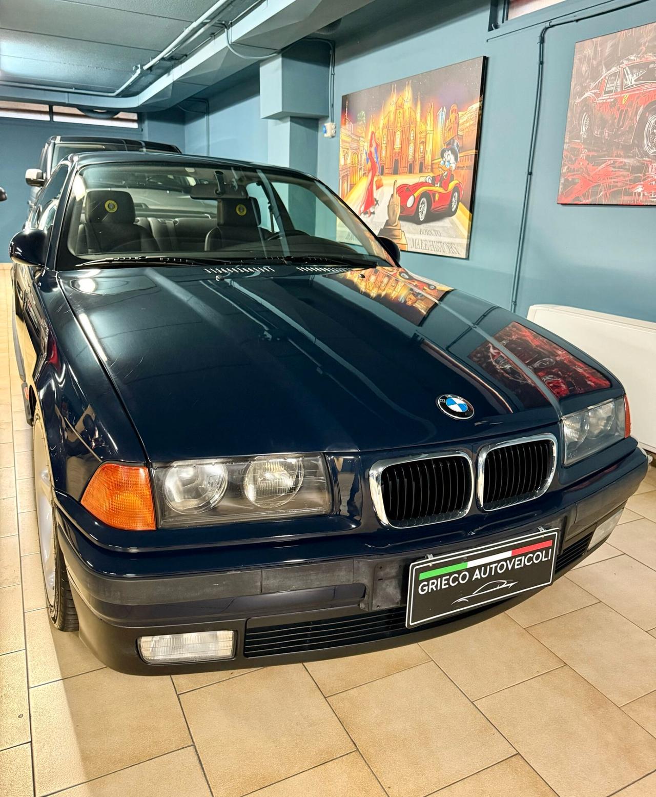 BMW 328 E36 ISCRITTA ASI CRS PELLE TOTALE