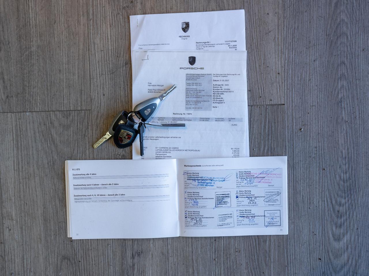 Porsche 997 Carrera 4S Cabriolet