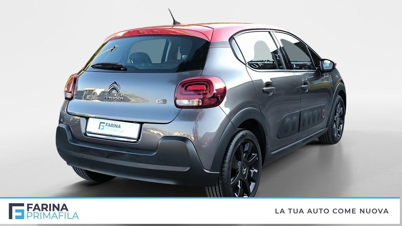 CITROEN C3 III 2017 - C3 1.2 puretech Shine s&s 83cv my18