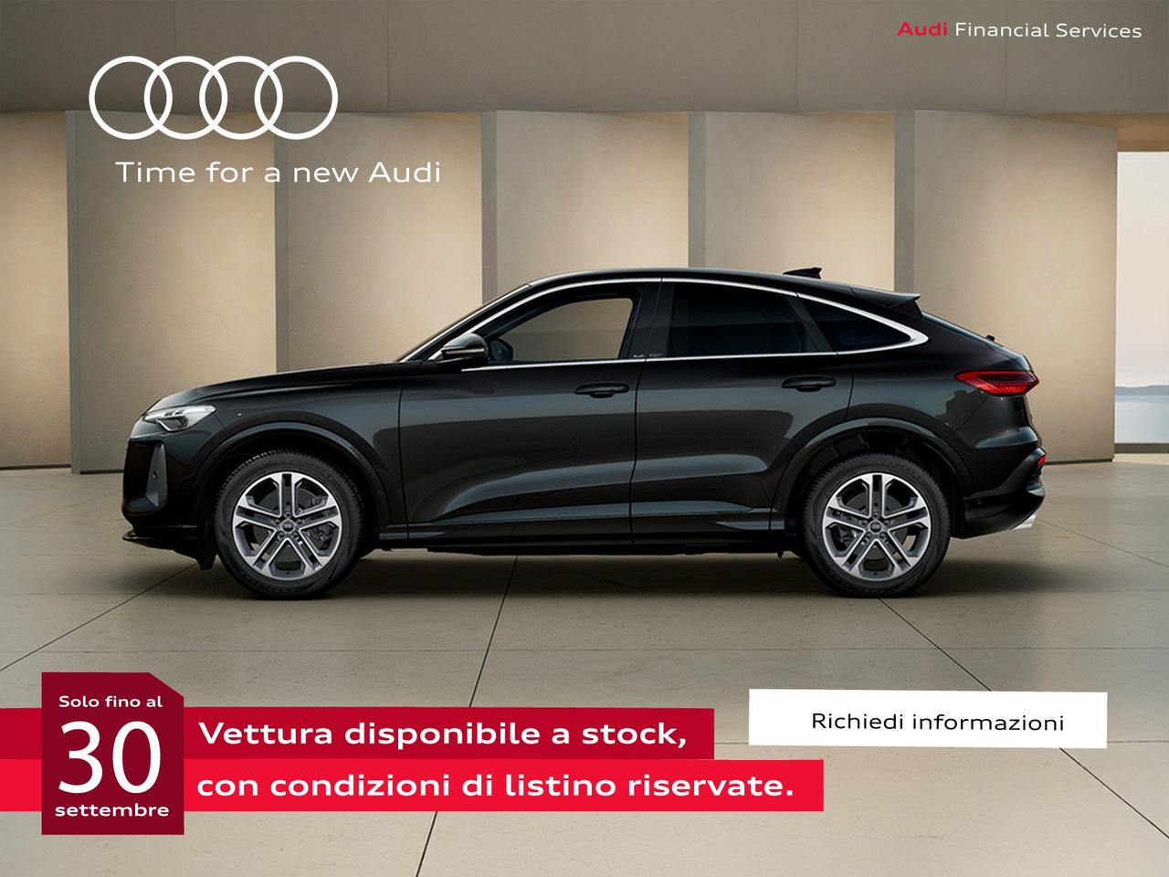 Audi Q5 sportback 2.0 tdi mhev+ business advanced quattro 204cv s-tronic