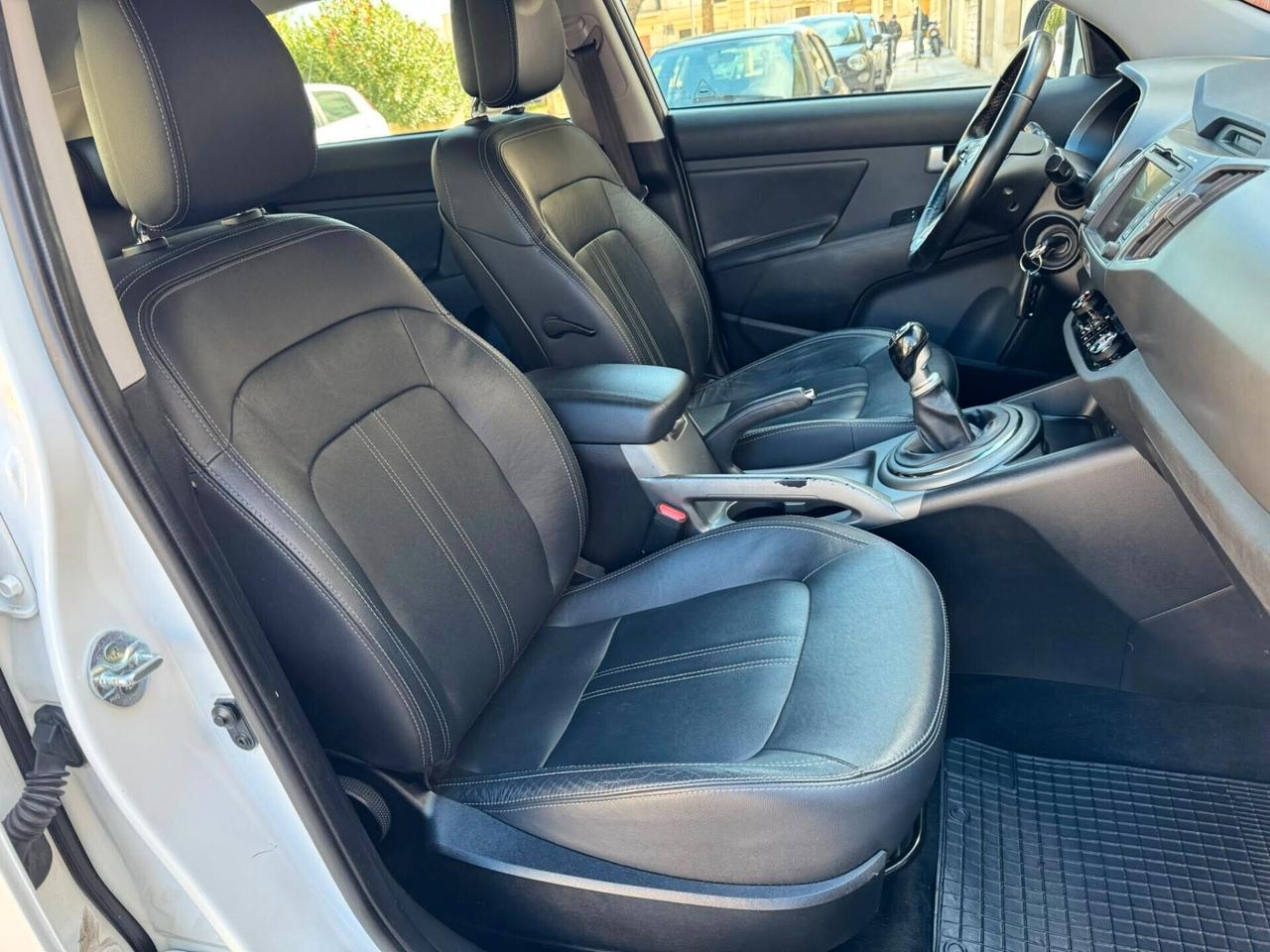KIA SPORTAGE 1.7 CRDI 115 CV NAVI+RETROC.+CERCHI+PELLE