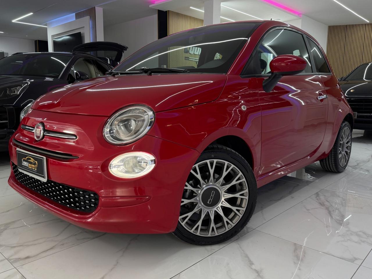 Fiat 500 1.0 Hybrid Red Full Optional