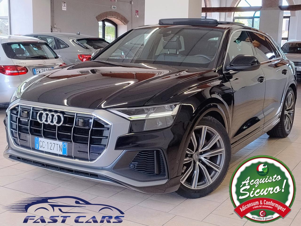 AUDI Q8 50 TDI quattro tiptronic S LINE TETTO RADAR