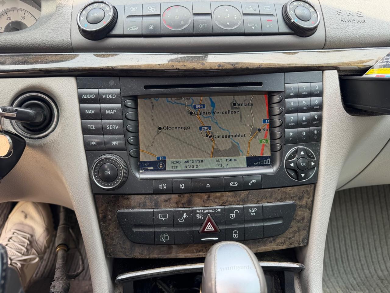 Mercedes-benz E 320 CDI V6 cat COMANDI INVALIDI