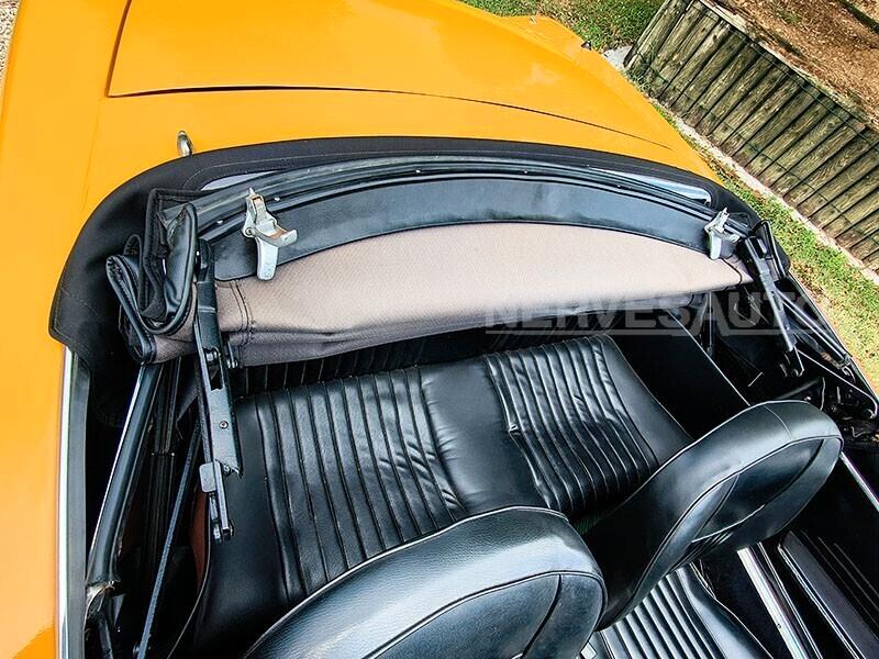 Fiat 124 Spider 1400 1968 CRS ASI – GIALLO POSITANO TARGHE NERE