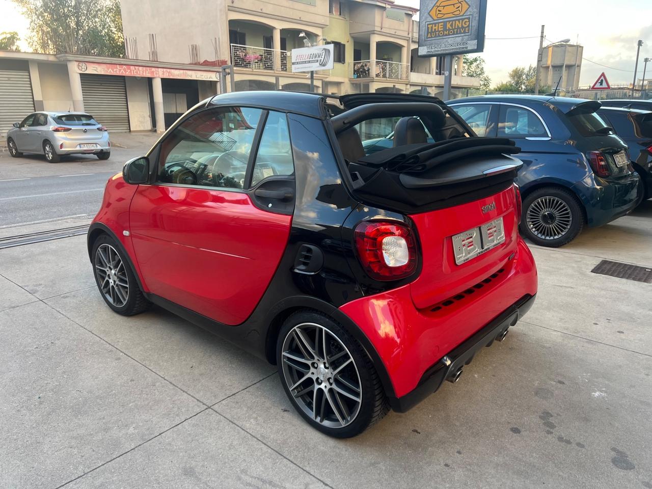Smart ForTwo 90 0.9 Turbo twinamic cabrio Passion * ALL BRABUS*