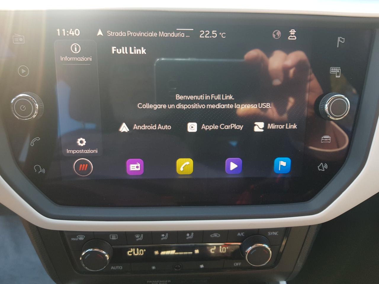 Seat Arona 1.0 XCELLENCE Navy Clima aut Sensori