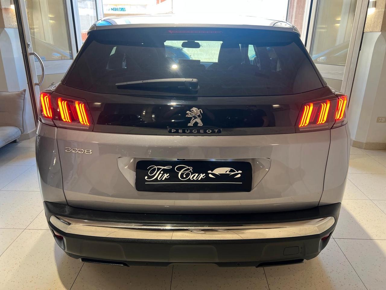 PEUGEOT 3008 ALLURE 1.5 130CV PELLE NAVI CAM ANNO 2022